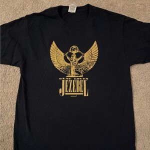 Vintage size medium Gene Loves Jezebel Black T-Shirt